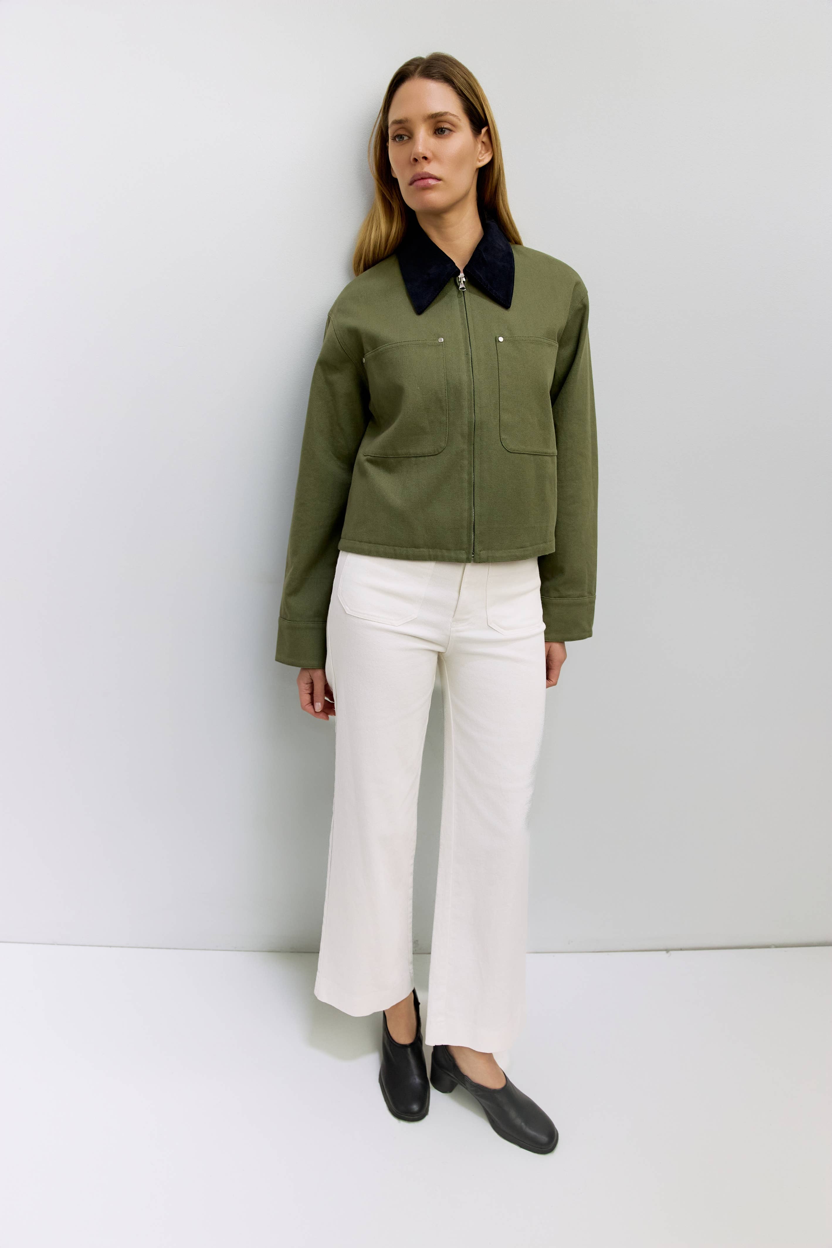 The Laurel Jacket | Duck Twill Utility Jacket