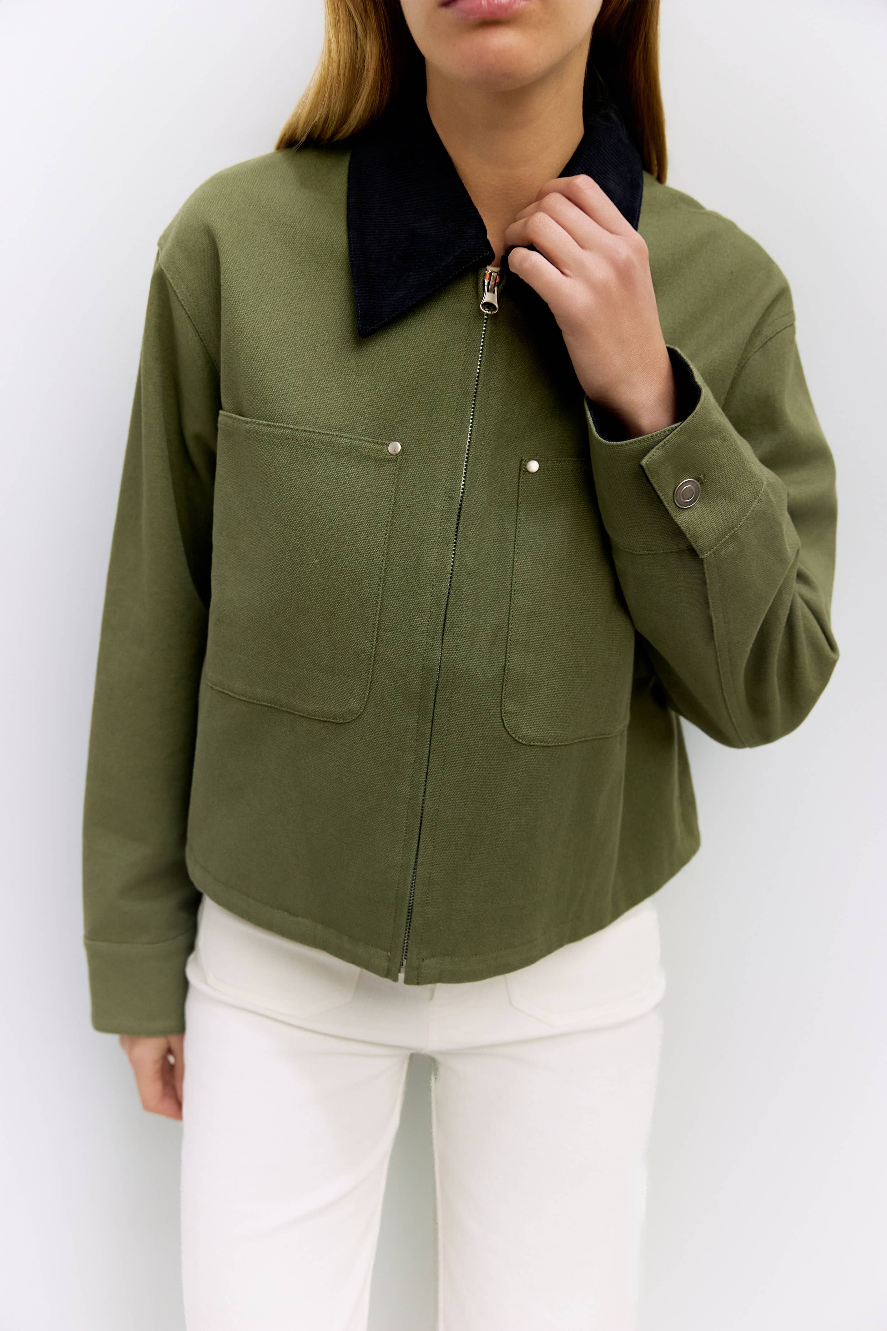 The Laurel Jacket | Duck Twill Utility Jacket
