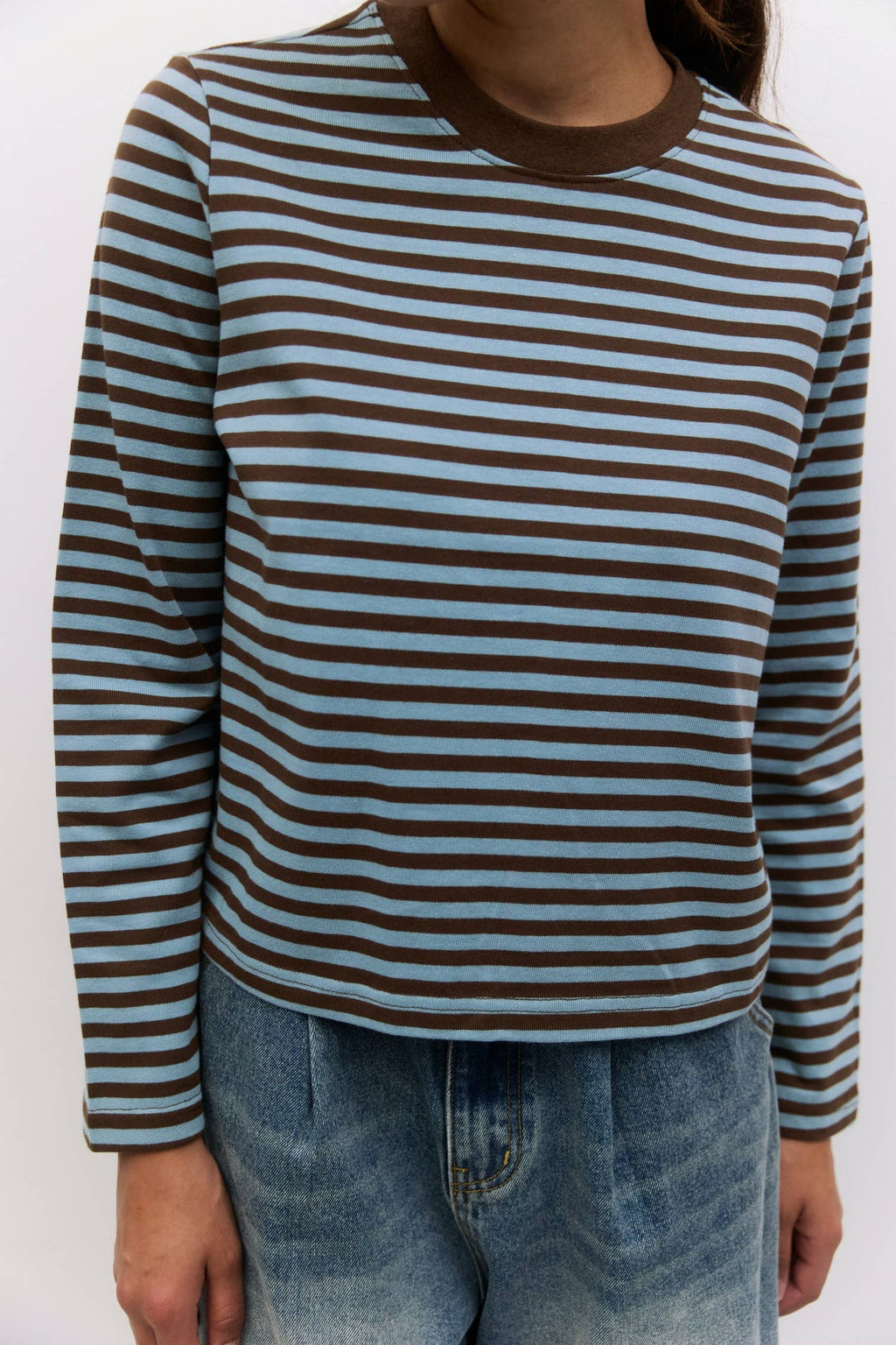 The Kathleen Top | Women's Striped Long Sleeve T-Shirt
