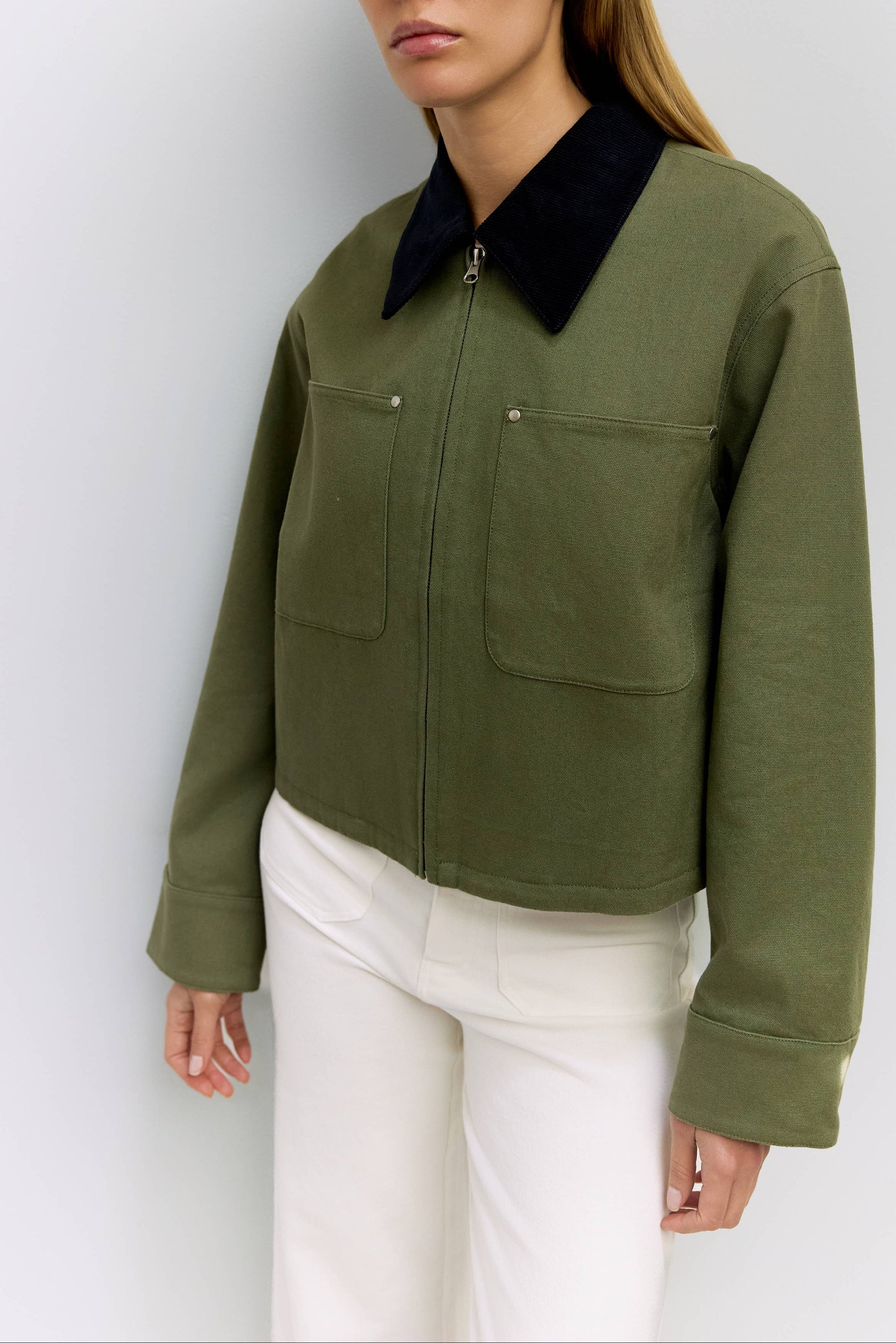 The Laurel Jacket | Duck Twill Utility Jacket