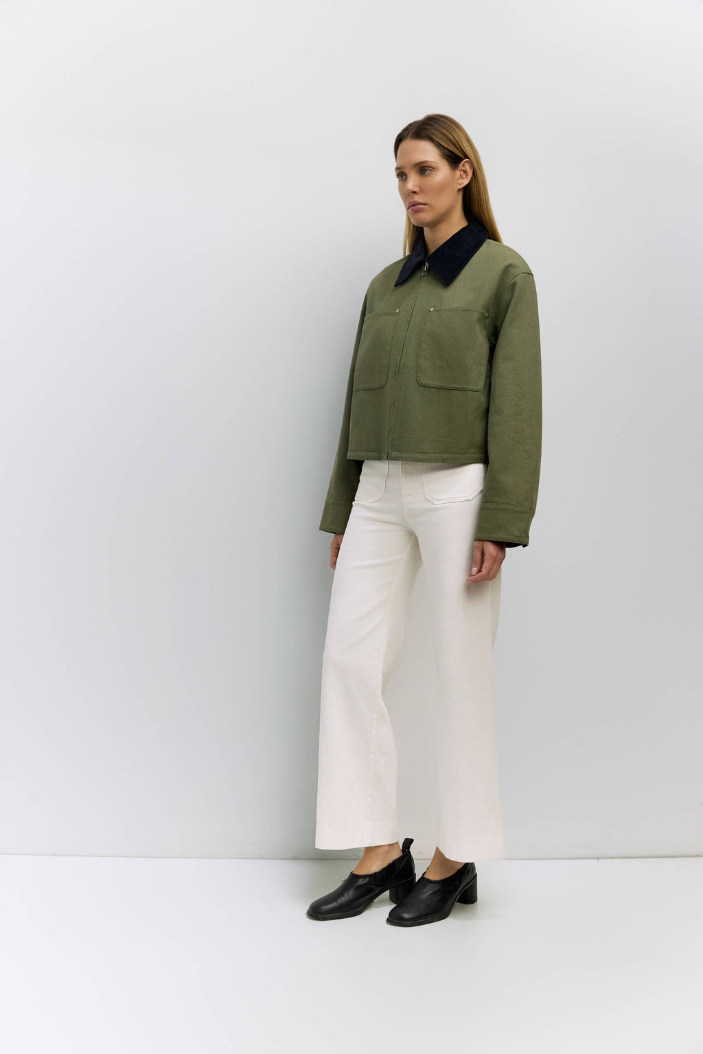 The Laurel Jacket | Duck Twill Utility Jacket