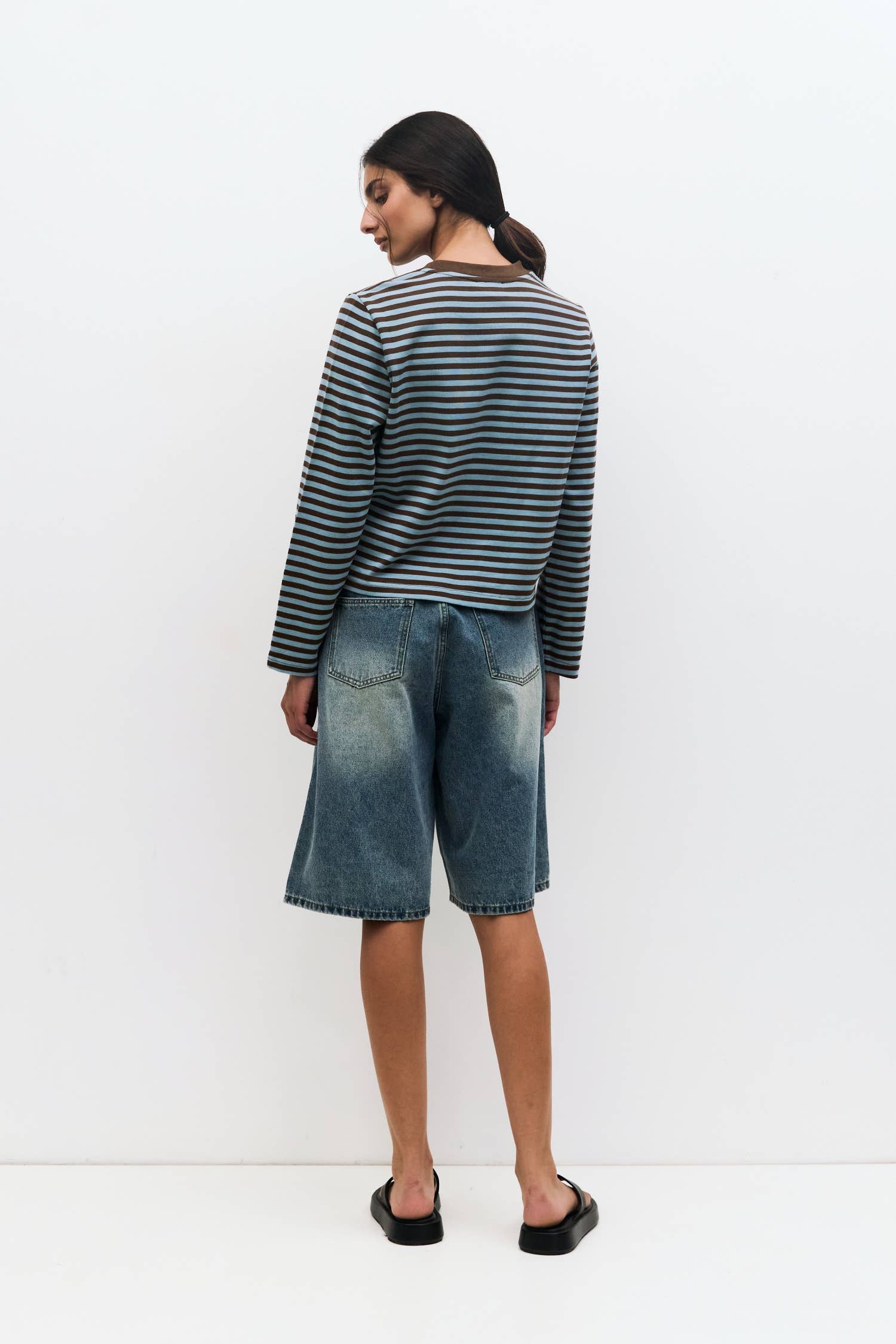 The Kathleen Top | Women's Striped Long Sleeve T-Shirt