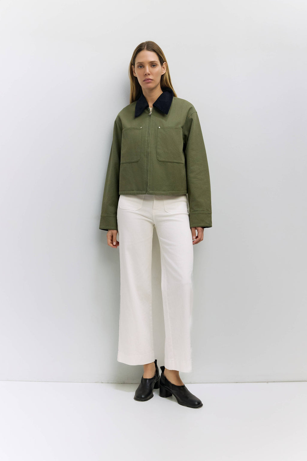 The Laurel Jacket | Duck Twill Utility Jacket