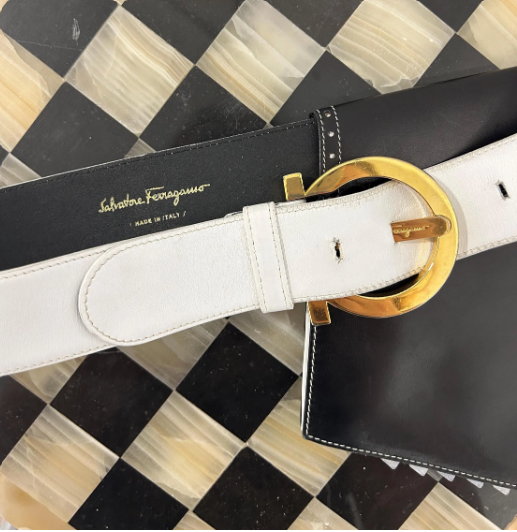 RARE Vintage Ferragamo Belt Bag