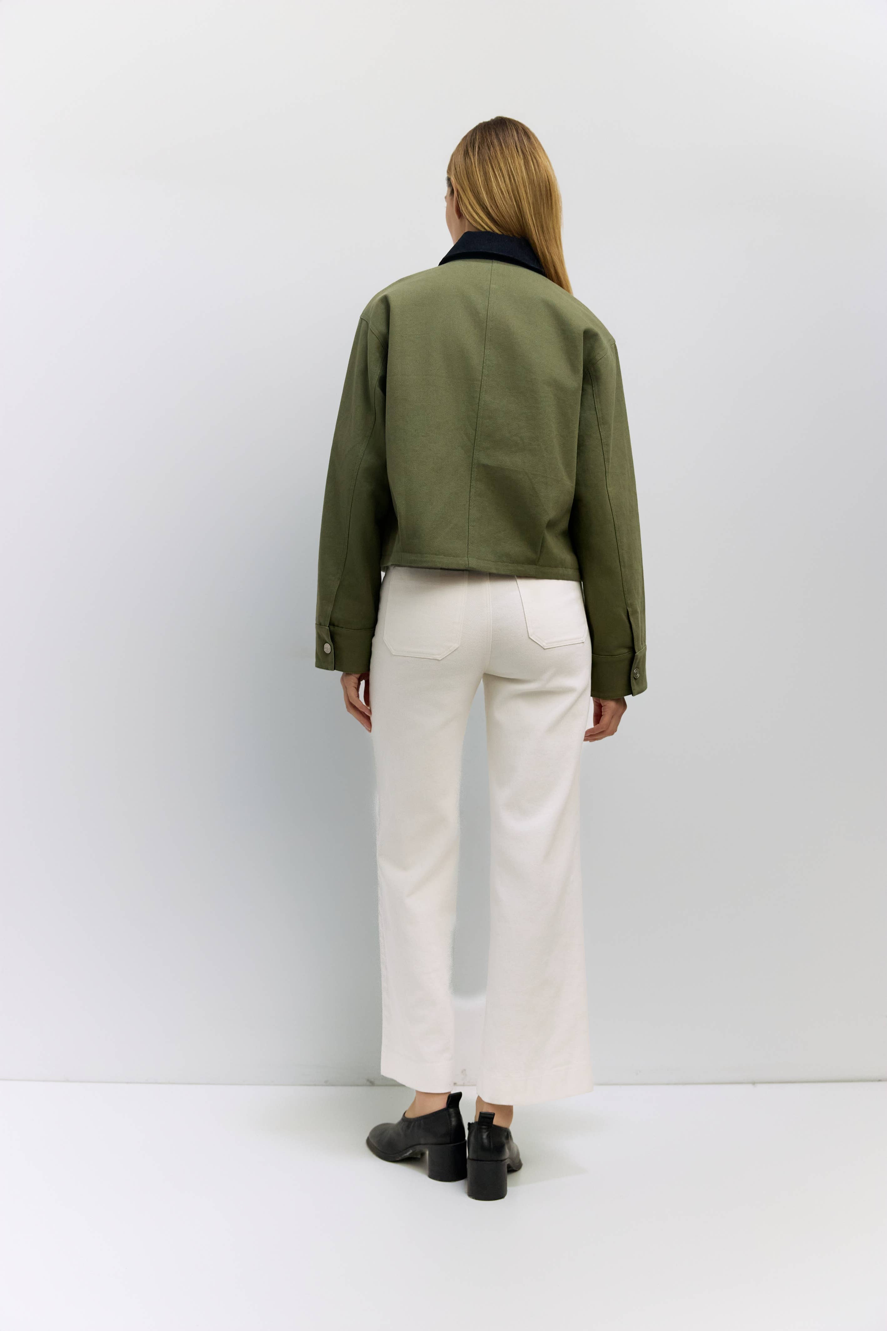 The Laurel Jacket | Duck Twill Utility Jacket