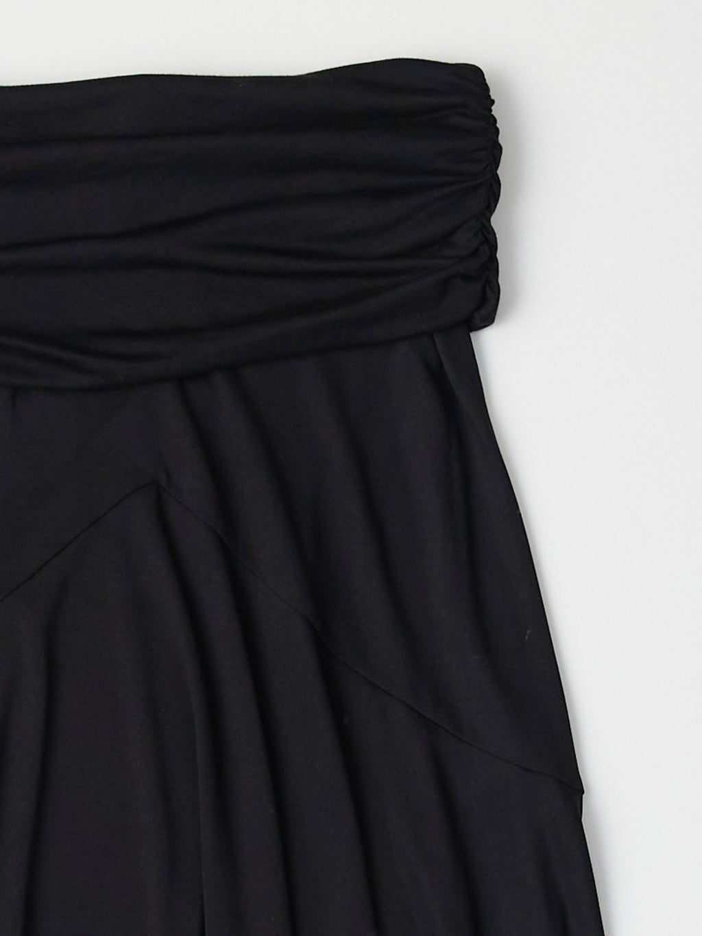 The Stephanie Skirt | Wrapped Jersey Midi Skirt