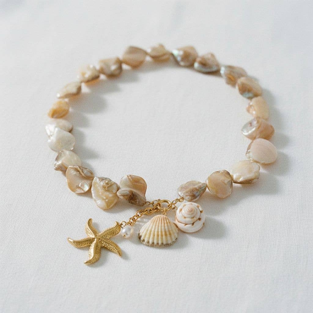 Summertime Shell Pendant Necklace